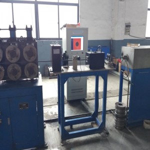 On-line systém testování vířivých proudů pro pružinový ocelový drát ECH7002