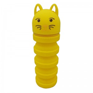 Silicone Pen Bag Custom Zipper Funny Pencil Case