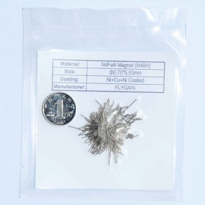Tovární velkoobchodní cena tenkého mikro precizního magnetu pro senzory
