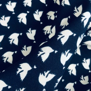 Tkané šifónové šaty na místě potištěné oblečení velkoobchod