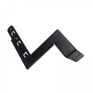 Ocelová konzola s pevným ohybem