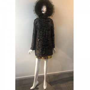 LADIES 'CAMO HOODED COAT RLWPC0042