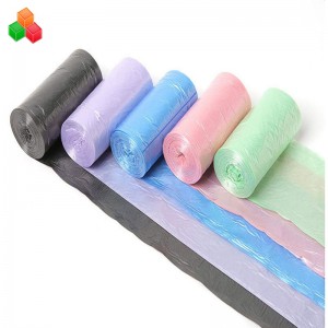 Propagace vlastní velikosti barevné levné oxo 100% biologicky rozložitelné kompostovatelné kukuřičného škrobu plastový pytel na odpadky pro rodinu / nákupní centrum