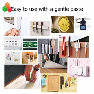 Propagační módní multifunkční omyvatelné opakovaně odnímatelné oboustranně silné lepicí gel přilnavost magické nano sací pásky