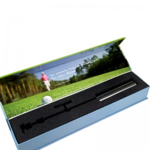 Dárková krabička ve tvaru knihy, pamětní magnetická čtvercová dárková krabička