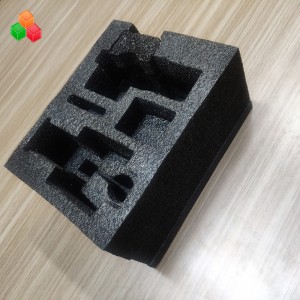 Vysoce kvalitní přizpůsobený výlisek s výliskem z vnitřní pěny, odolný proti nárazům, barevný epe pěnový nástavec pro obalový materiál na láhve vína