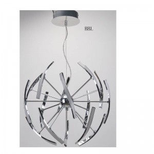 LED závěsná lampa s hliníkovým pásem