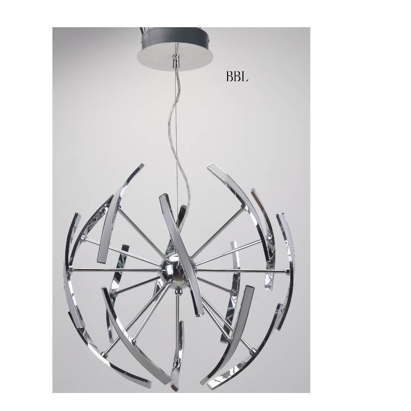 LED závěsná lampa s hliníkovým pásem