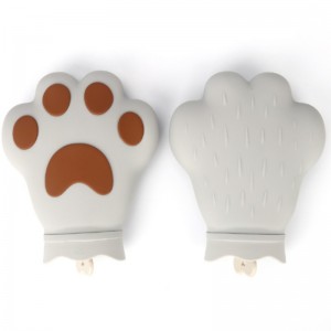 Silikonová taška na horkou vodu, mini anti-exploze vlna, sametová teplá kabelka