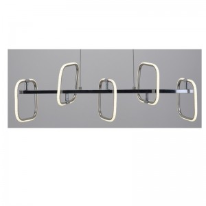 LED závěsná lampa se čtvercovým hliníkovým pásem