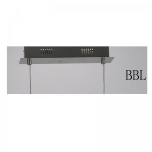 LED závěsná lampa se čtvercovým hliníkovým pásem