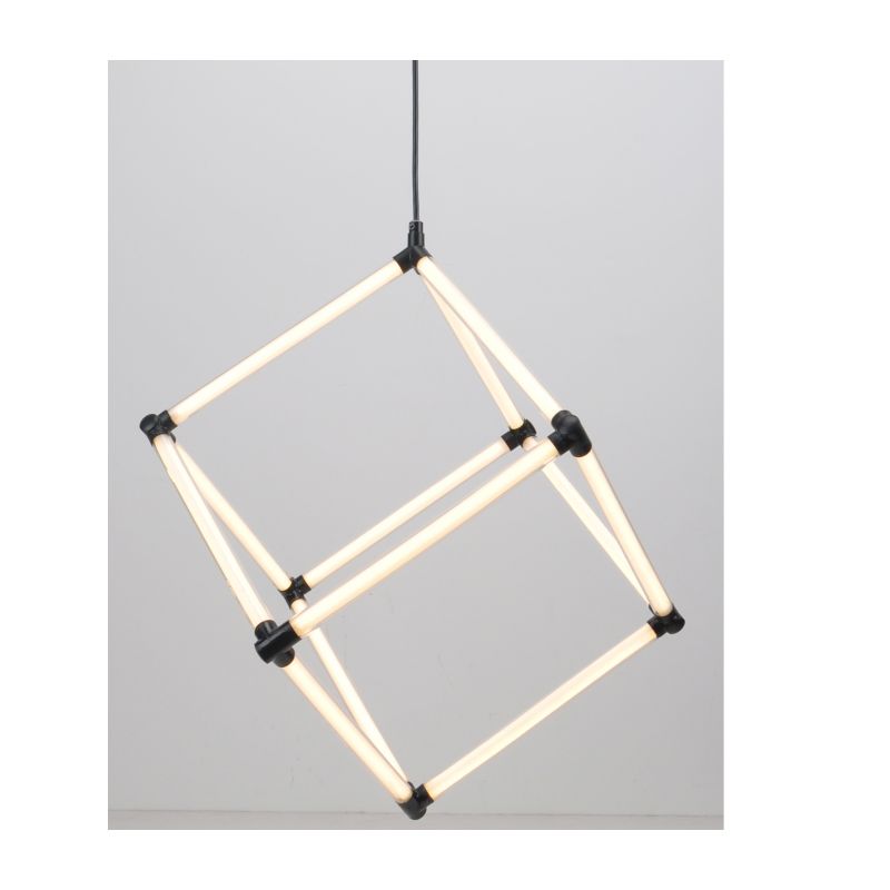 Moderní LED závěsná lampa s akrylovou trubicí