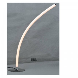 Stolní lampa LED s akrylovou trubkou