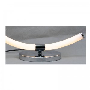 Stolní lampa LED s akrylovou trubkou ve tvaru C