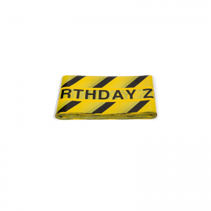 Vysoce kvalitní tovární PE dopravní stavba policie výstražné bezpečnostní upozornění vlastní barikádová páska