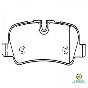 Brzdové podložky (OE: LR019627)