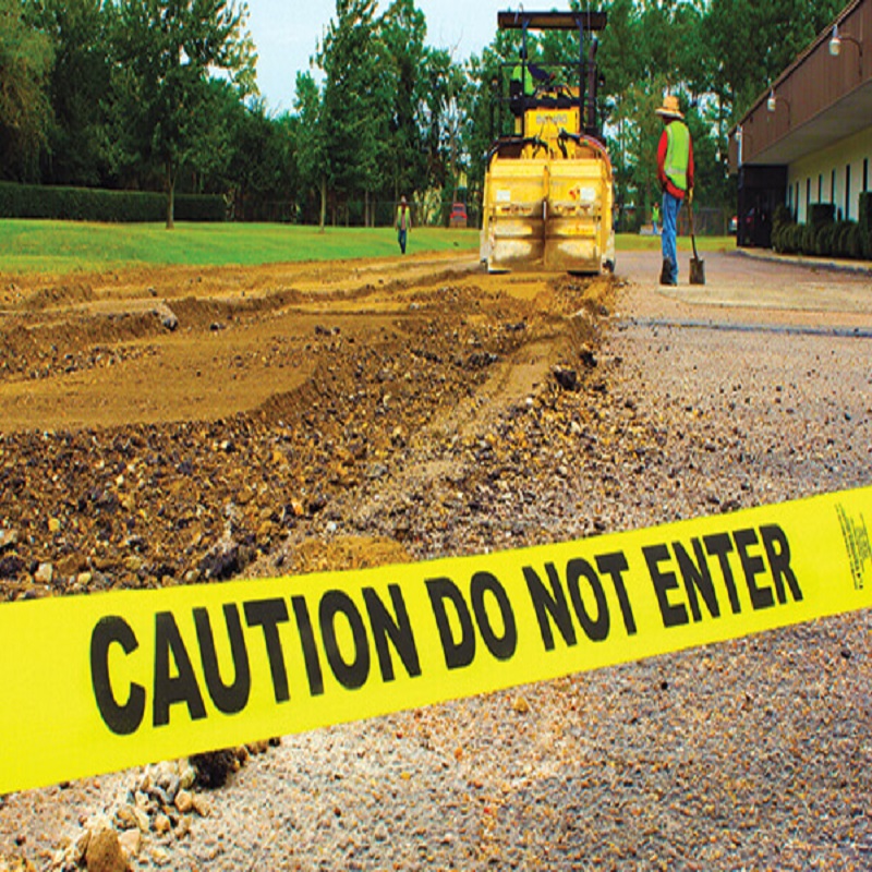 Vlastní upozornění a bariková páska