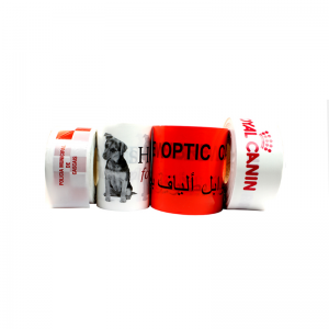 Velkolepý vysoce kvalitní vzorek PE Bezpečnostní bariérová páska na zakázku