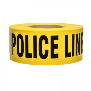 Čínský dodavatel horký prodej vysoce kvalitní vysoká pevnost, která není detekovatelná na ochranu proti vodě, vlastní výstražná páska