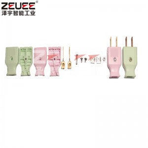 Elektrická zásuvka s automatickou montážní výbavou