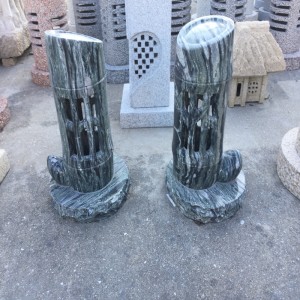 Kamenné lucerny kámen Řezby a sochy Přírodní čistá ruční práce Jedinečnost