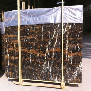 Portoro Gold Marble Slab Stone dekorativní