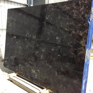 Čínské tmavé císařské mramorové desky