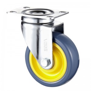 Středně velké - chromované pouzdro s kolečkem Orange TPE 1