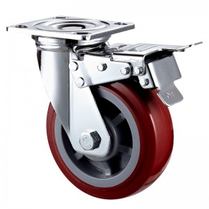 Heavy Duty - pochromované pouzdro s černým TPE kolečkem1