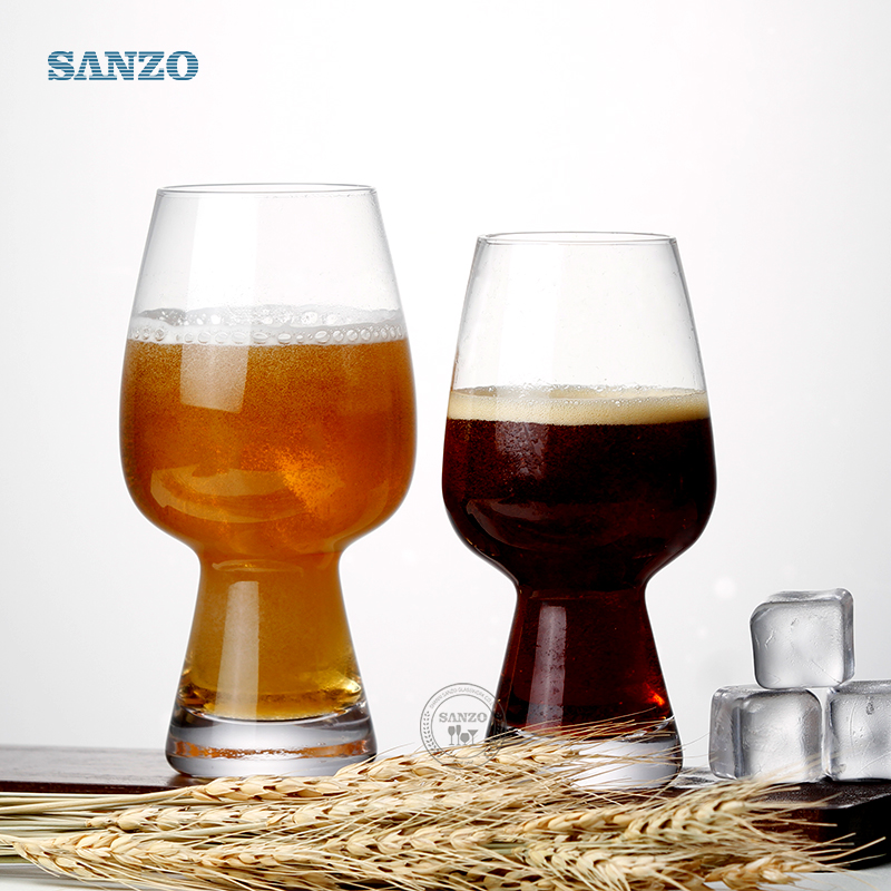 Sanzo reklamní pivní sklenice s rukojetí na míru leptané logo pivní sklenice na pivo Pepsi