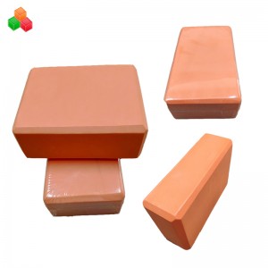 Tovární dodávky vysoce kvalitní paměti eva bloky reliéfní logo OEM jóga cvičební blok ekologický tisk pěna pro zdraví trénink