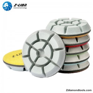 ZL-16KW Suché pryskyřičné betonové lešticí podložky