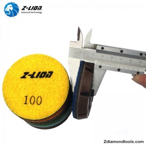 ZL-16KA Lešticí kotouče na mokré betonové pryskyřice pro lešticí stroje na podlahy