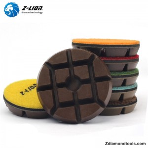 ZL-16KA Lešticí kotouče na mokré betonové pryskyřice pro lešticí stroje na podlahy