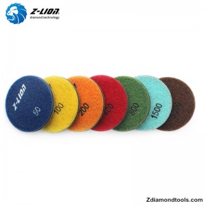 ZL-16SF pryskyřice betonové lešticí podložky domácí sklad