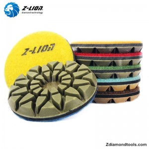 ZL-16SF pryskyřice betonové lešticí podložky domácí sklad