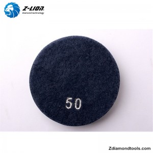 Leštící kotouče ZL-16KM z betonu z pryskyřice s plnivem