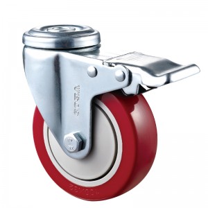 Středně velké - chromované pouzdro s červeným kolečkem TYP Diamand