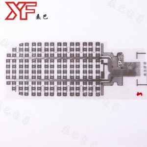Uhlíková topná linka Stříbrná uhlíková linka je zahřívána s vysokou odolností vůči zbytku