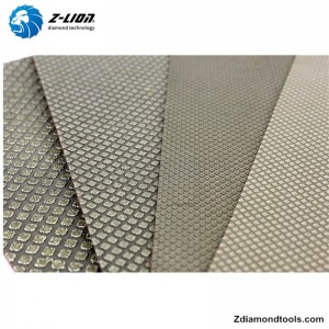 ZL-35A galvanicky pokovené diamantové leštící listy na kámen