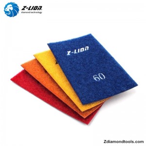 ZL-35A galvanicky pokovené diamantové leštící listy na kámen