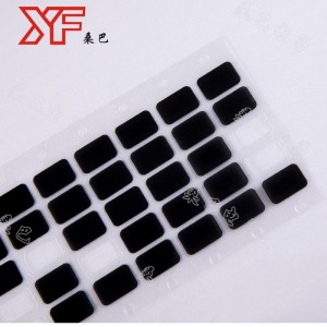 Stříbrný uhlík tištěný obvod