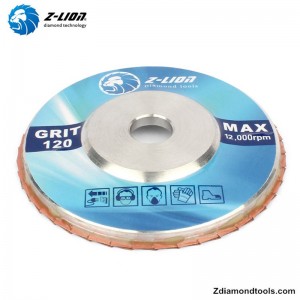 ZL-WMC6401 hliníkové diamantové brusné kotouče žulové pro kámen