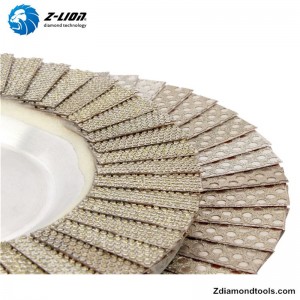 ZL-WMC6402 5 palcový hliníkový brusný kotouč na kámen