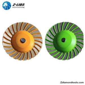 Diamantový kotouč ZL-21 4 palce pro broušení kamene, betonu