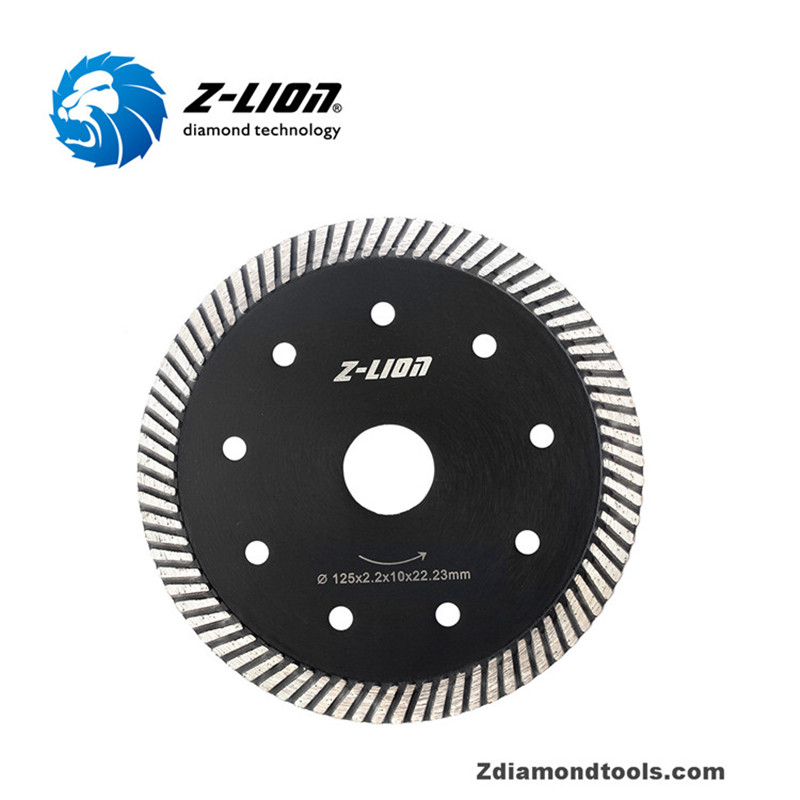 ZL-HB03 vysoce účinné vlny žulové kotouče z vlnité vlny s rozšířenými úzkými zuby