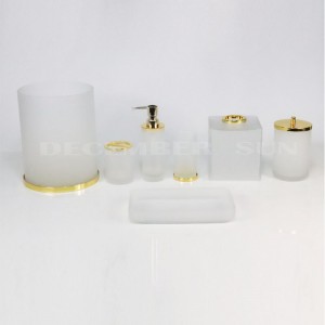 Vliv mrazu Skleněné příslušenství koupelny