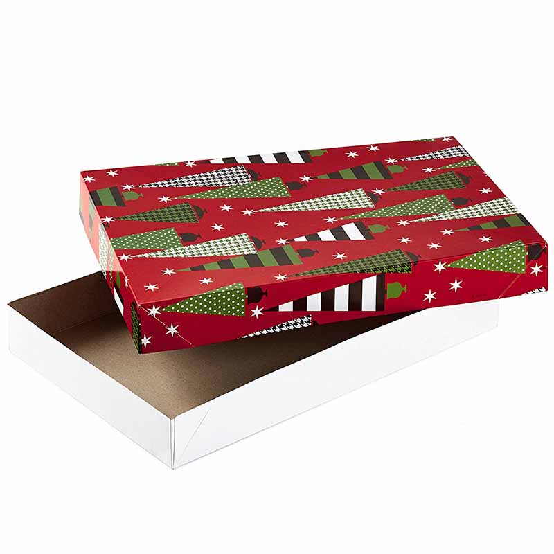 Nová designová balicí papírová krabička, dárková krabička, čokoláda, krabička ， vánoční balicí krabice