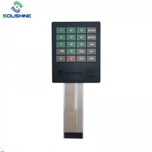 Vlastní membránový spínač \/ klávesnice vah