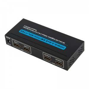 V2.0 HDMI 2x2 Switch \/ Splitter Podpora 3D Ultra HD 4Kx2K @ 60 Hz HDCP2.2